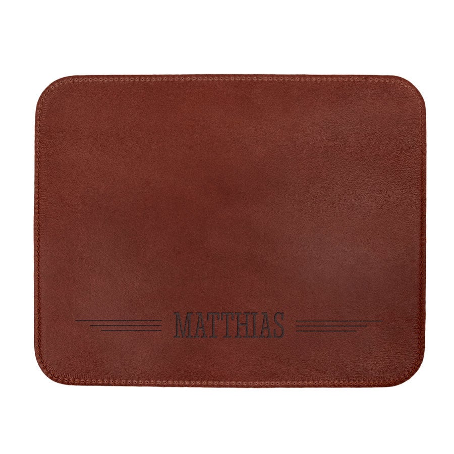 Tischset Leder - Braun