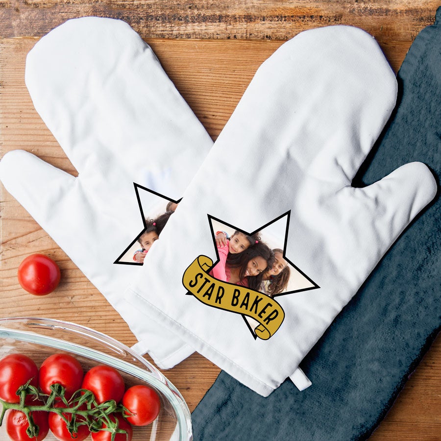 Personalizowane rękawice kuchenne