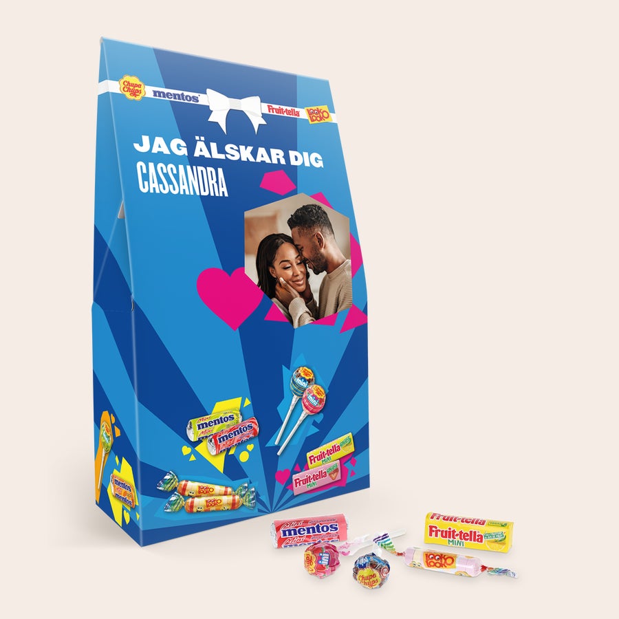 Fruit-tella godisblandning Fruit-tella godisblandning