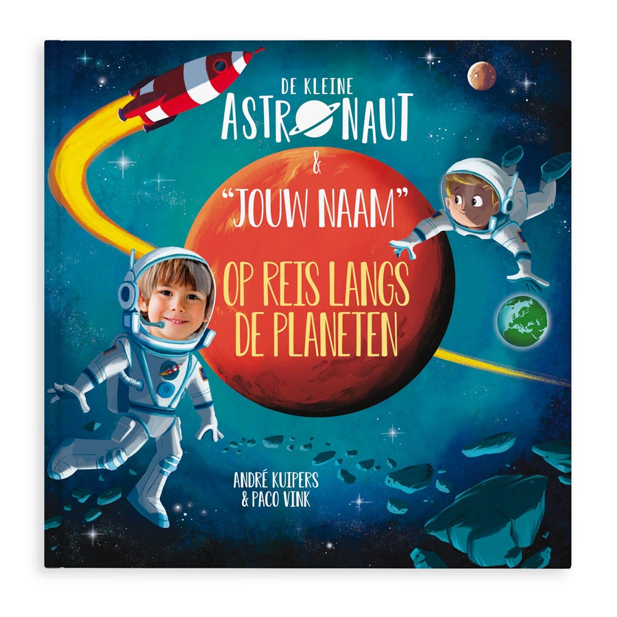 De kleine astronaut - Boek met naam