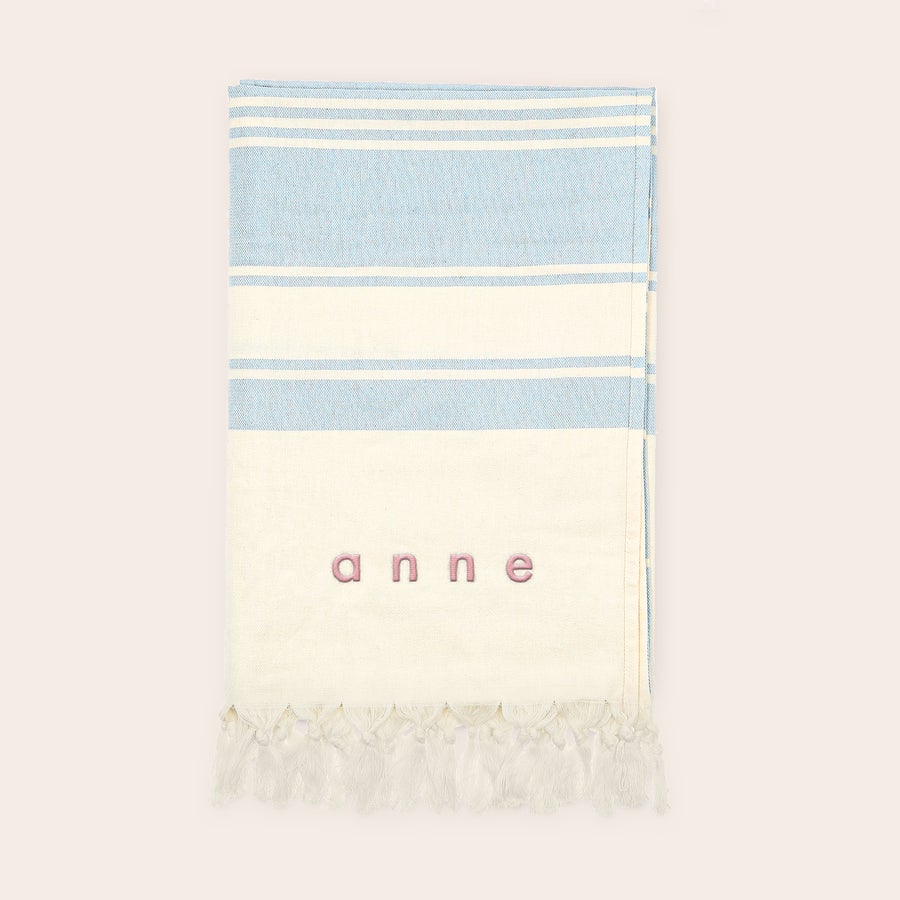 Serviette de hammam personnalisée Serviette de hammam personnalisée