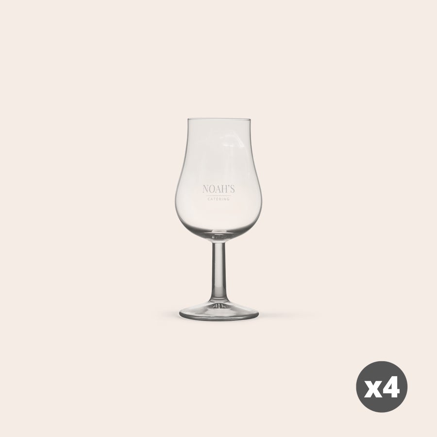 Indgraveret portvinsglas Indgraveret portvinsglas