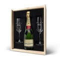 Set regalo champagne con Bicchieri - Moët et Chandon