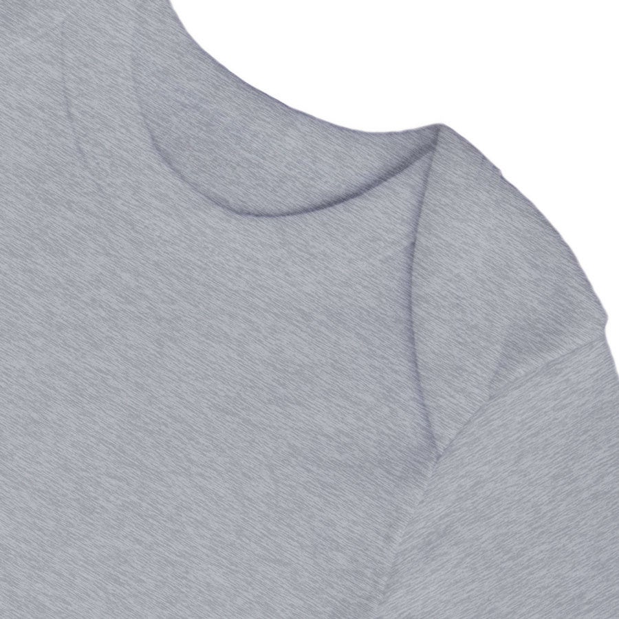 Romper bedrukken - Lange mouw - Grijs - 62/68