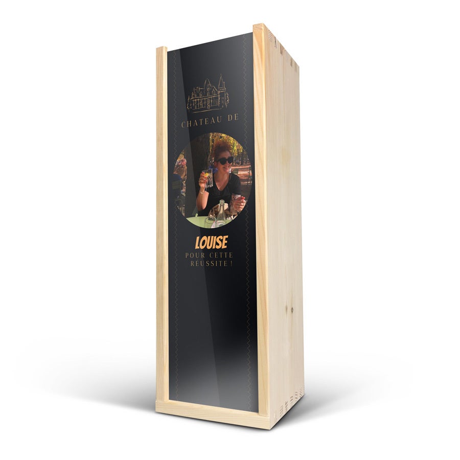 Coffret champagne personnalisé - Moët et Chandon Brut -  375ml