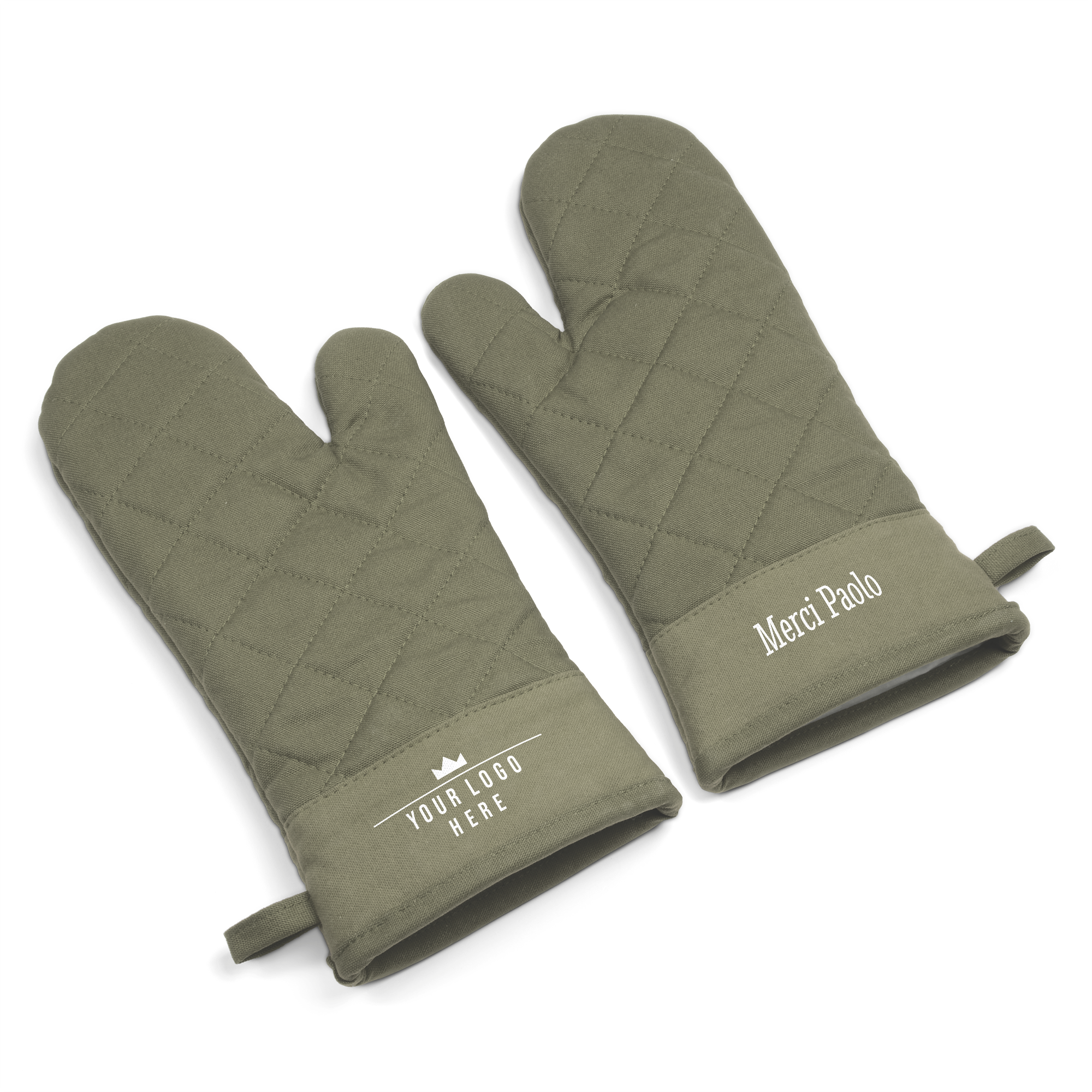 Paire de gants de cuisine personnalisés