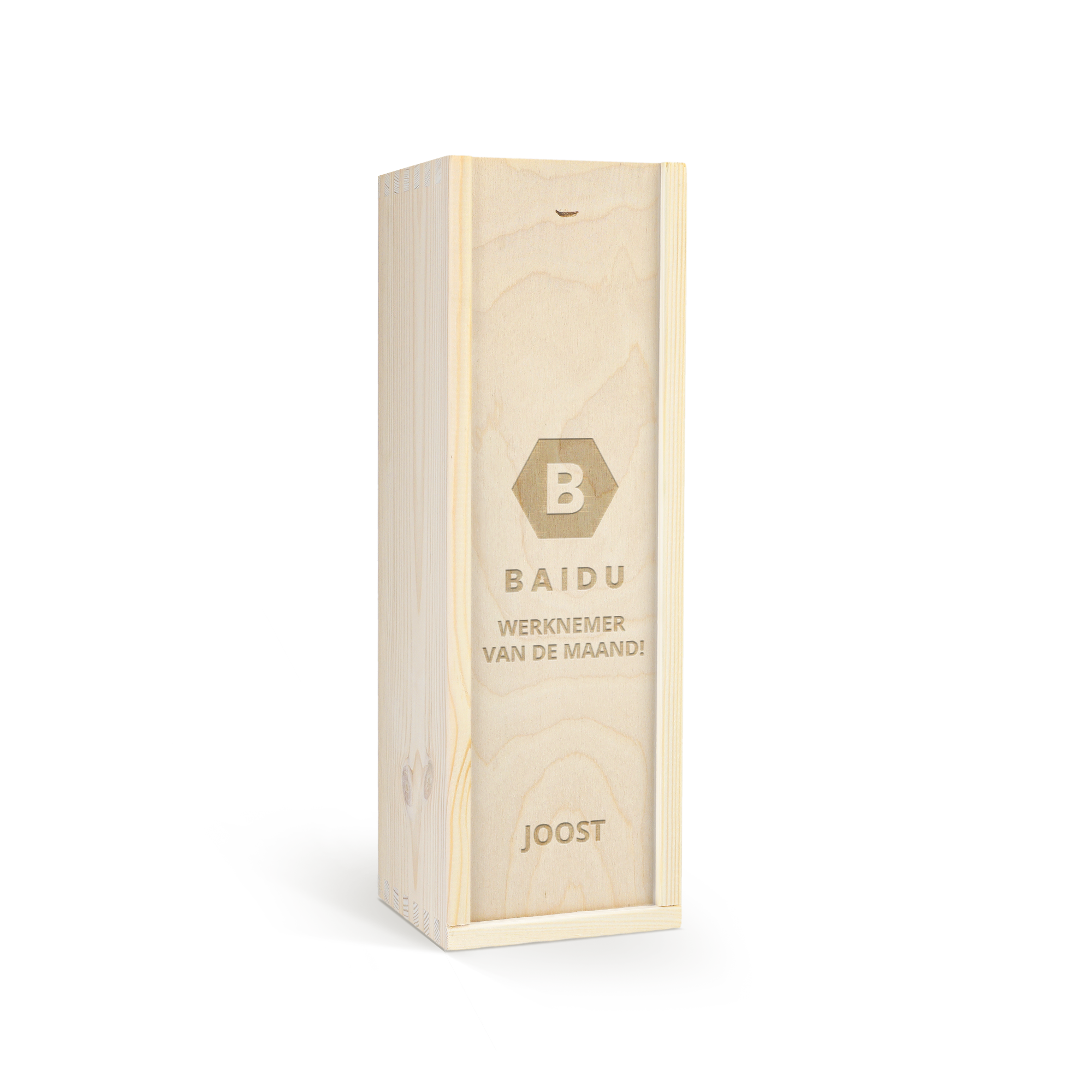 Jack Daniels whiskey in kist personaliseren