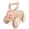 Wooden car push-along toy 3-in-1