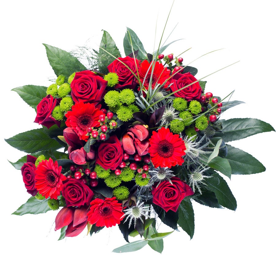 Bloemen - Kerstboeket (Groot) Bloemen - Kerstboeket (Groot)