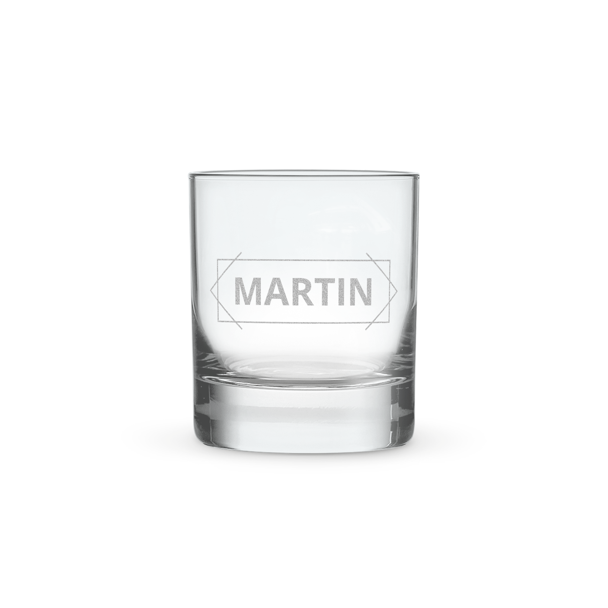 Verre à digestif avec prénom Martin gravé Surprenez avec un set de verres à digestif portant personnalisé