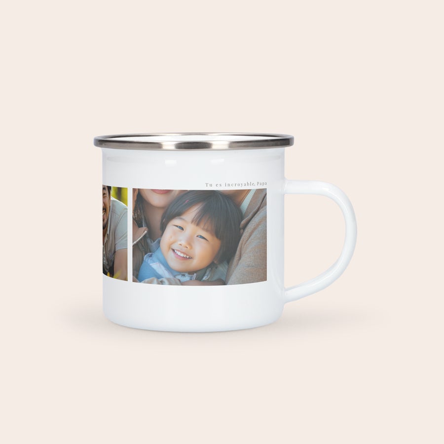 Mug émaillé personnalisé Mug émaillé personnalisé