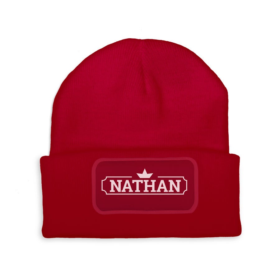 Custom beanie - Red