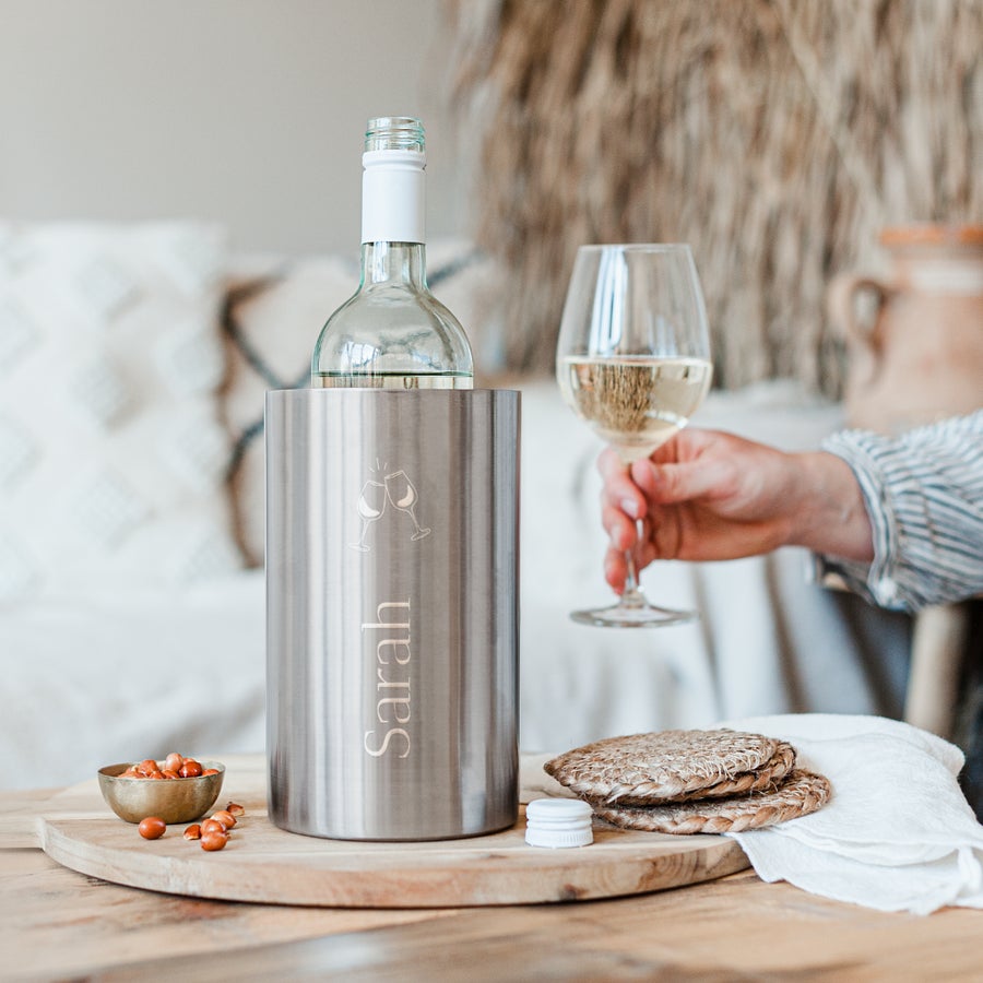 Luxe Gepersonaliseerde Wijnkoeler voor Haar Luxe Gepersonaliseerde Wijnkoeler voor Haar