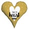 Fully printed photo pillow - Heart - Cotton (60 x 60)