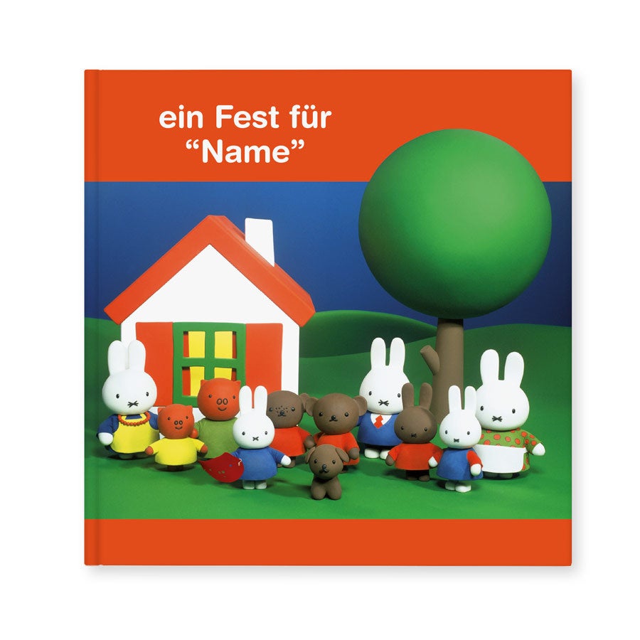Buch mit Namen - Miffy Ein Fest für dich (Hardcover)