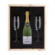 Coffret à champagne avec verres - Baron Fuenté