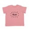 T-shirt til babyer med navn - Korte ærmer - Lyserød - 62/68