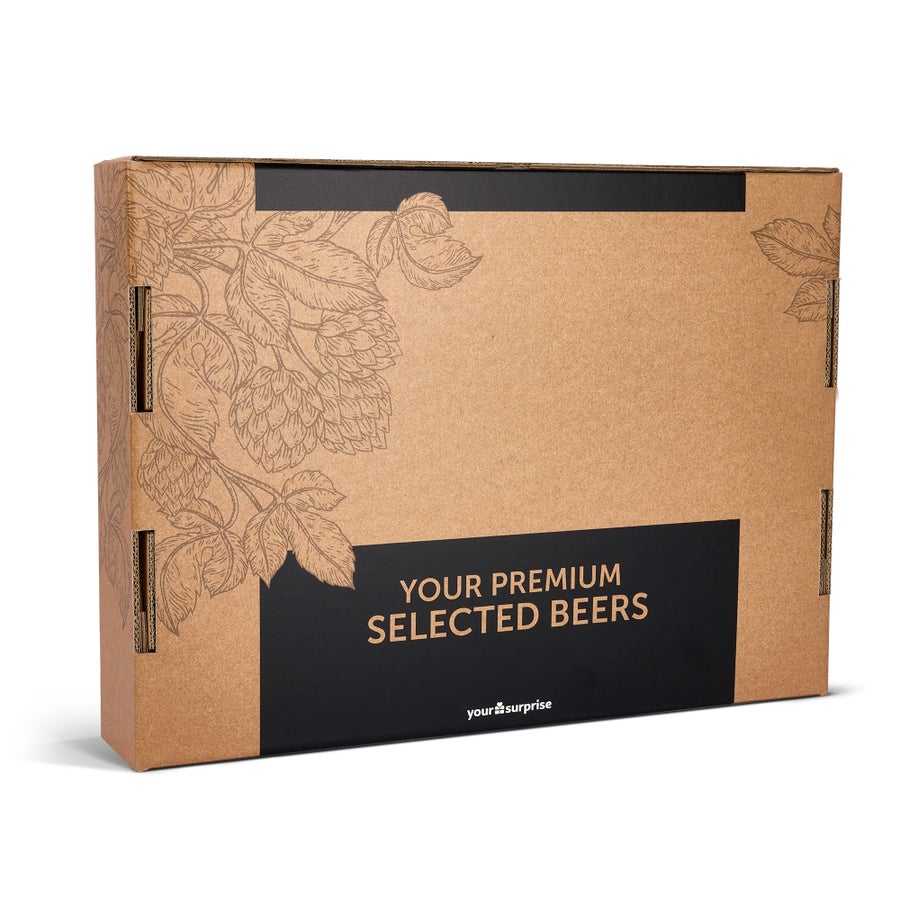 Coffret bières étiquettes personnalisées