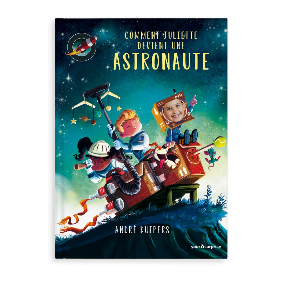 Livre pour enfant personnalisé - Comment puis-je devenir astronaute ?