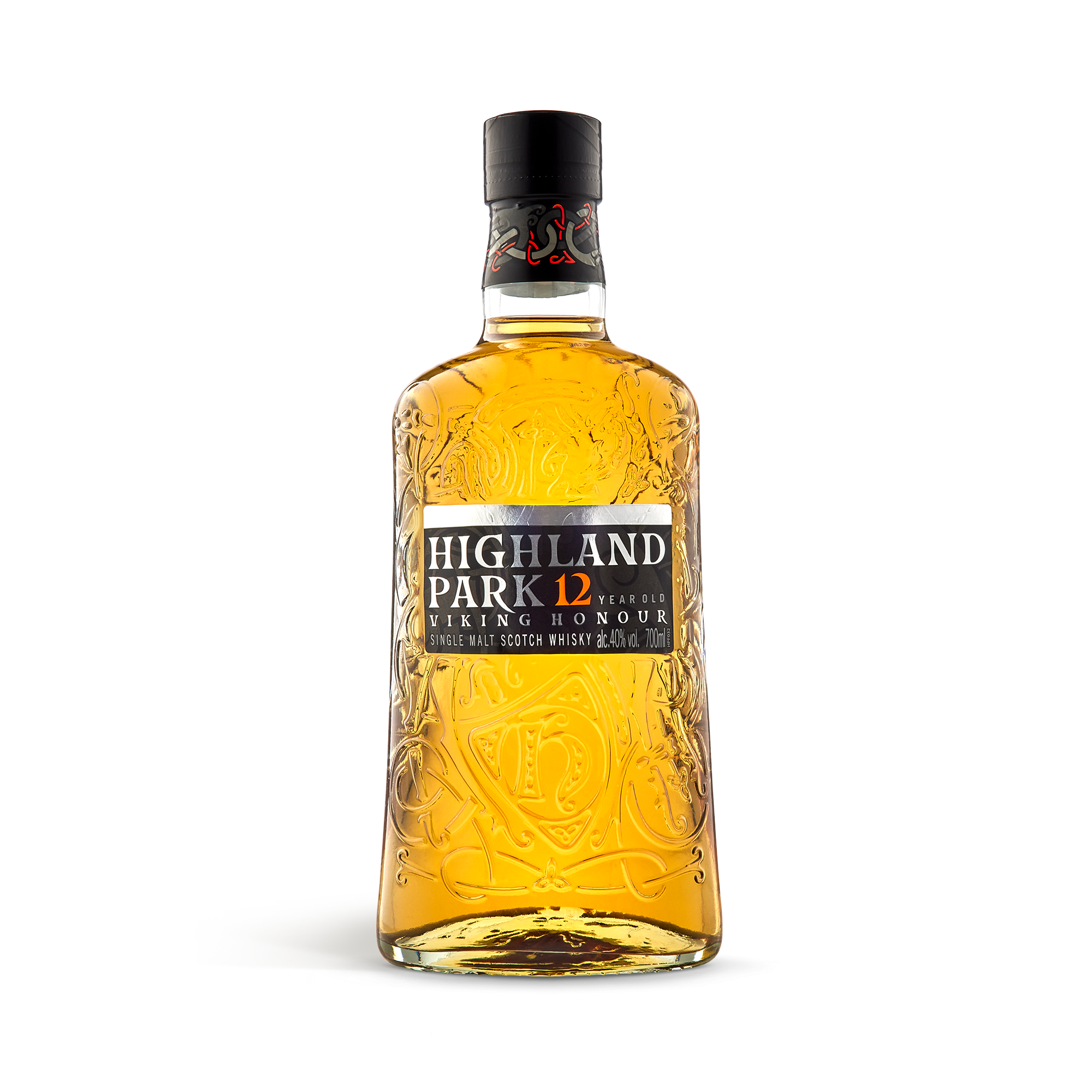 Fľaša whisky Highland Park 12 Years s personalizovaným dreveným kufrom na prekvapenie