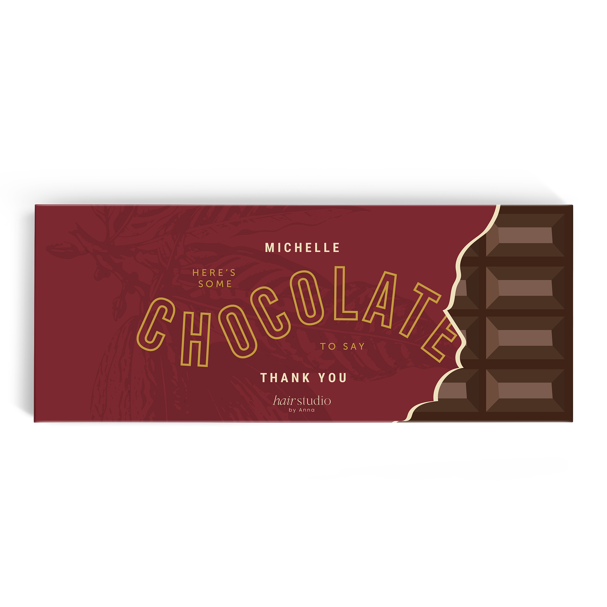 Méga tablette de chocolat Milka personnalisée