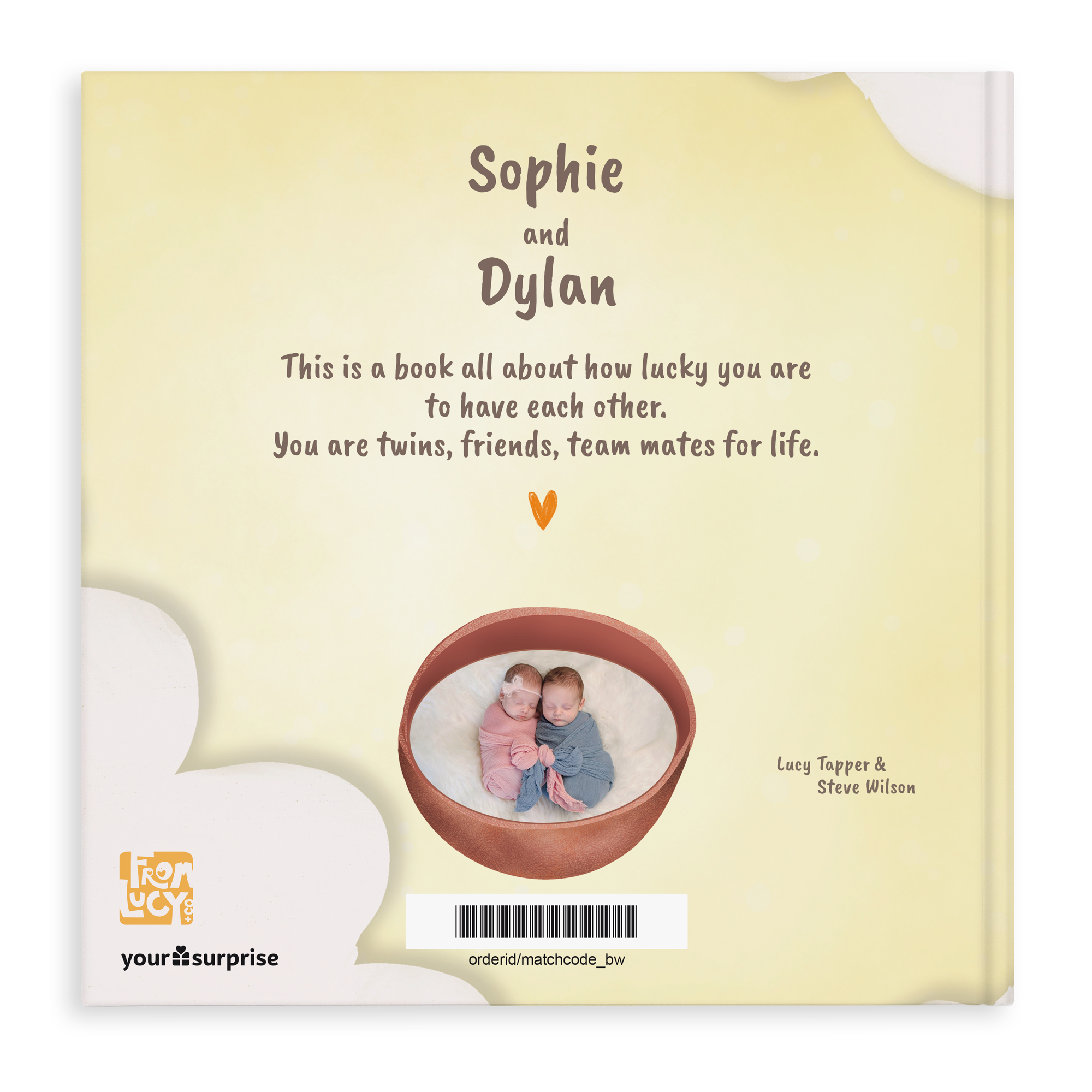 Personalised book - Twins or Triplets