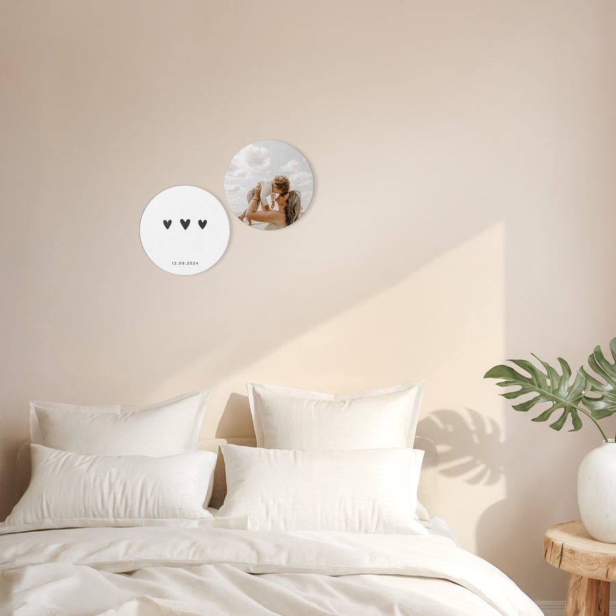 Personlige veggpaneler Forex veggpaneler med ditt eget design, trykt med et personlig bilde og datoen 12.09.2024.