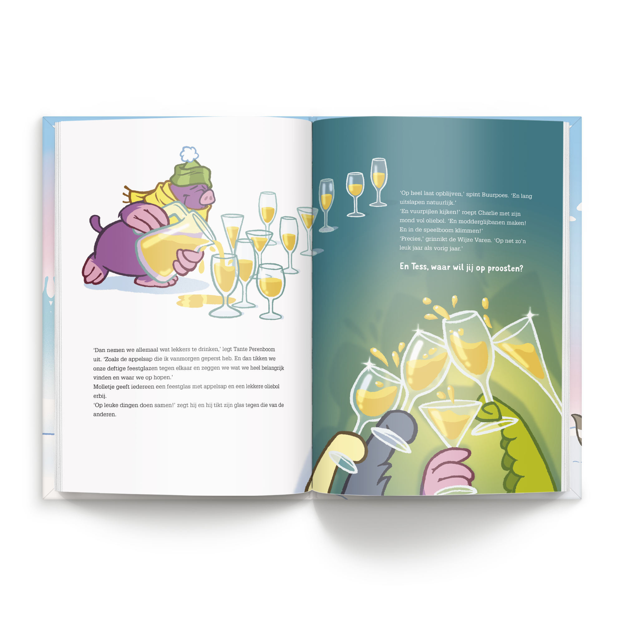 Winterboek - Woezel en Pip boek