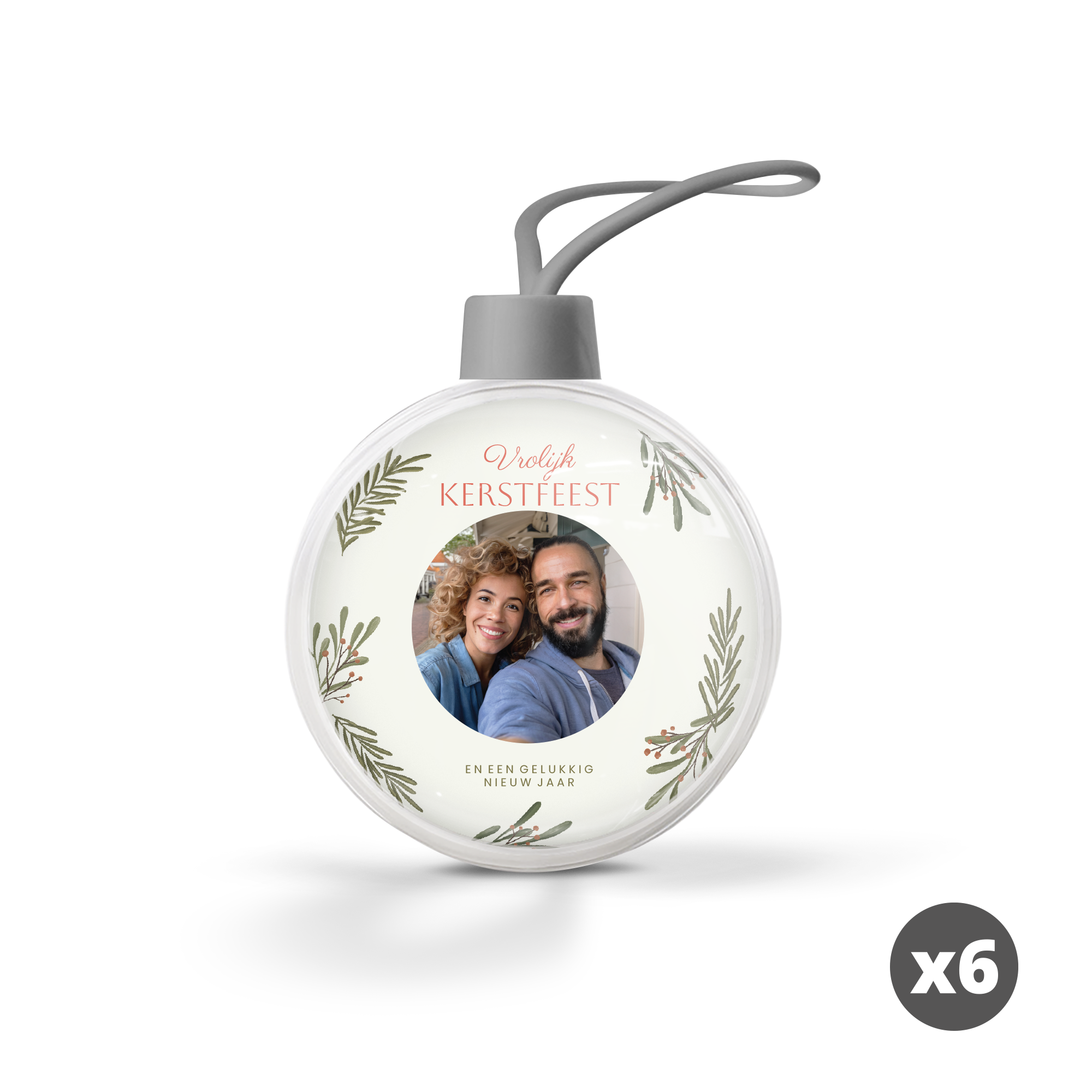 Gepersonaliseerde kerstbal