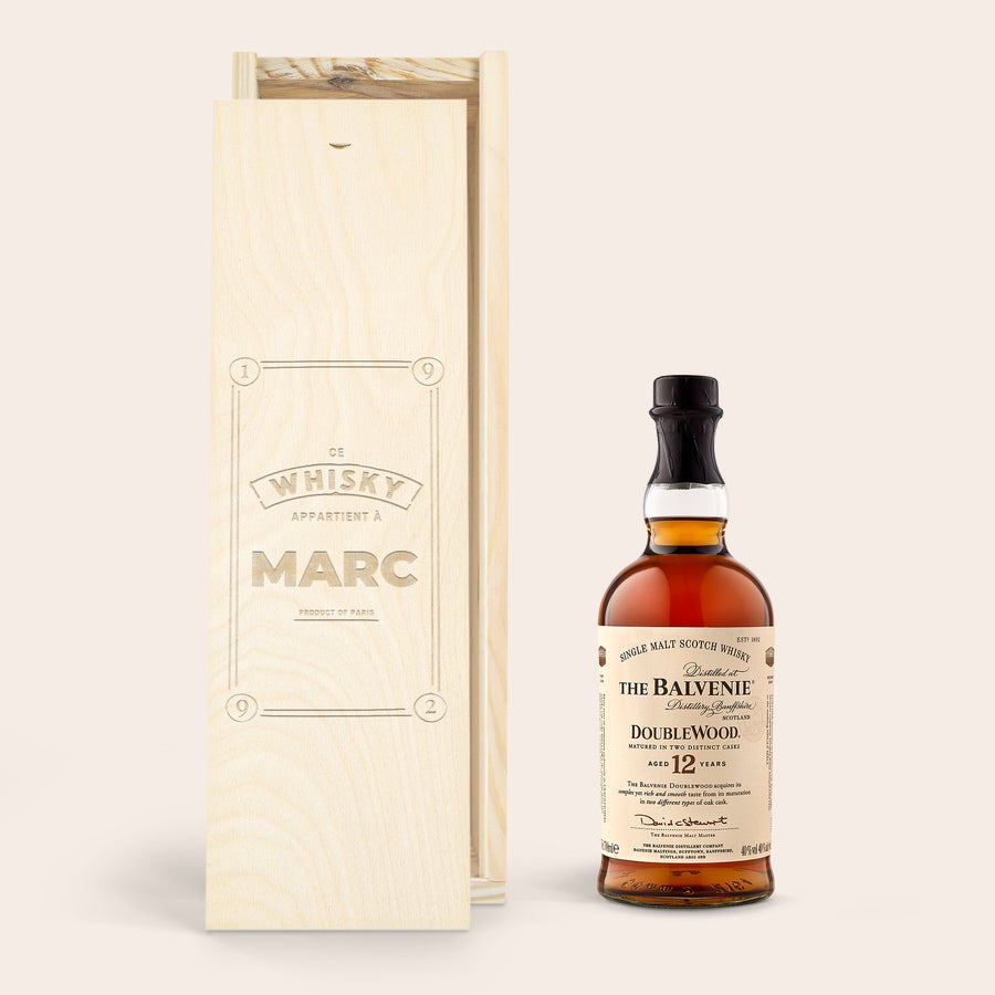 Coffret whisky personnalisé - The Balvenie Coffret whisky personnalisé - The Balvenie