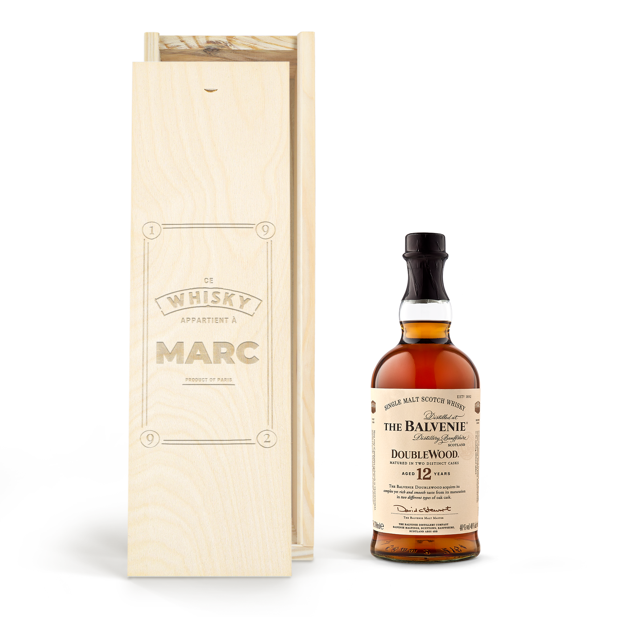 Coffret whisky personnalisé - The Balvenie