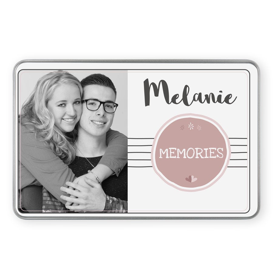 Fotodose für Erinnerungen - Rechteck