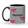 Tasse mit Namen - Schwarz - Liebe ist ...