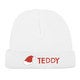 Baby beanie - First Christmas - White