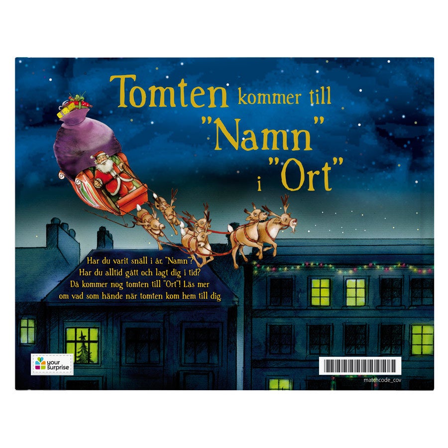 Personlig bok - Tomten kommer