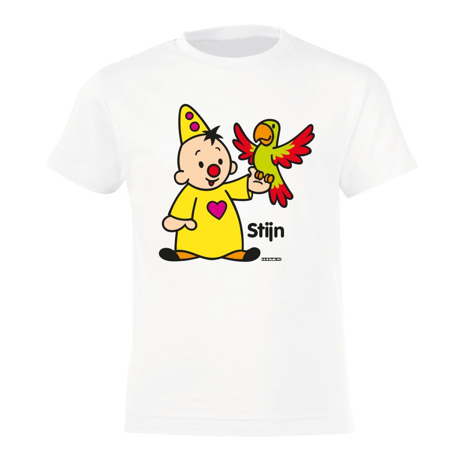 Bumba T-shirt voor kinderen bedrukken - Wit - 4 jaar Bumba T-shirt voor kinderen bedrukken - Wit - 4 jaar