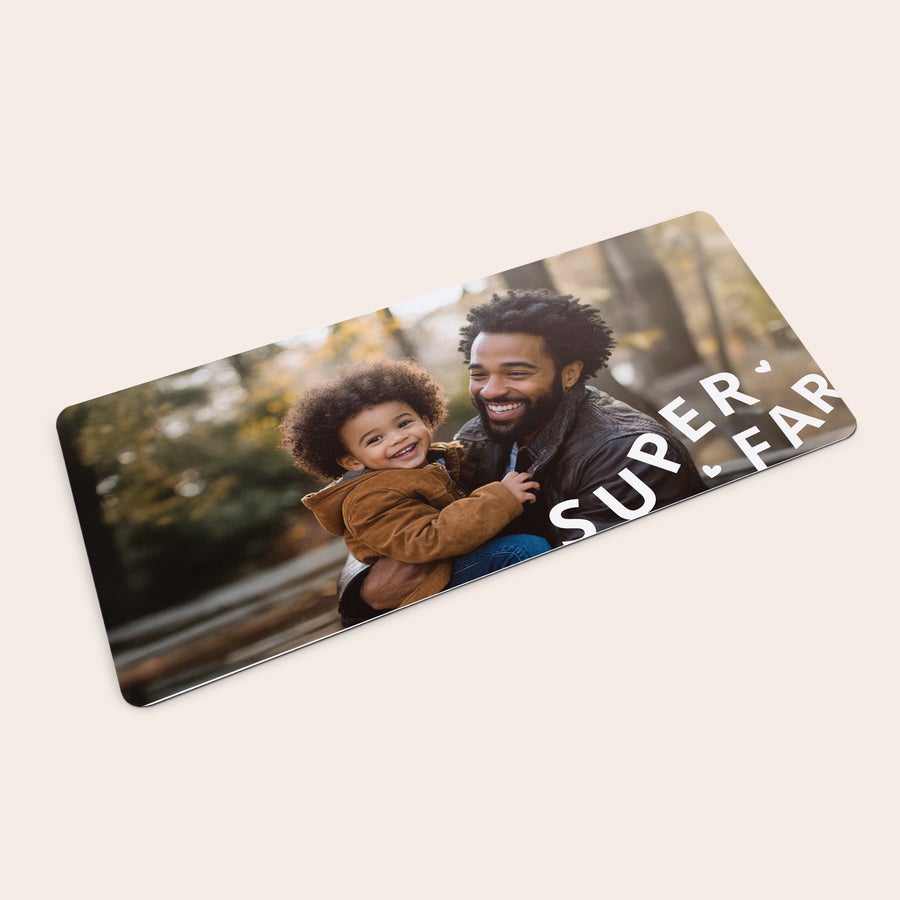 Stor musemåtte med billede - rektangulær Stor musemåtte med billede - rektangulær