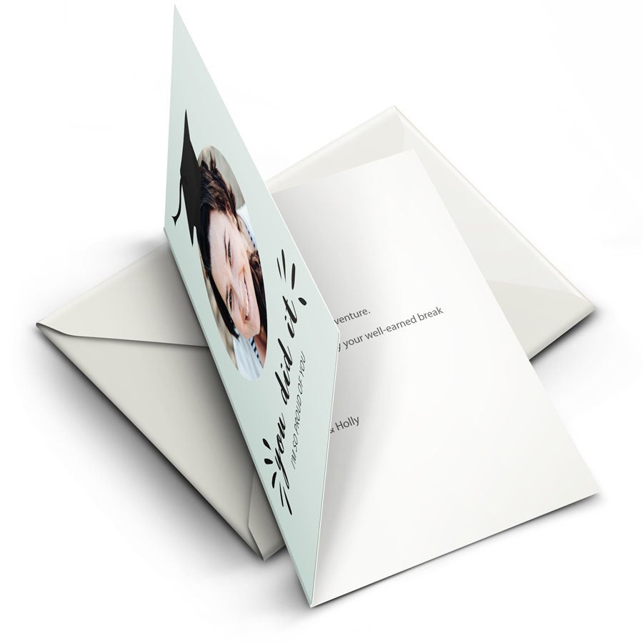 Card de absolvire personalizat