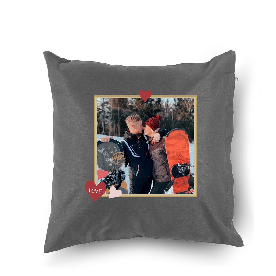 Personalised cushion - Love-themed