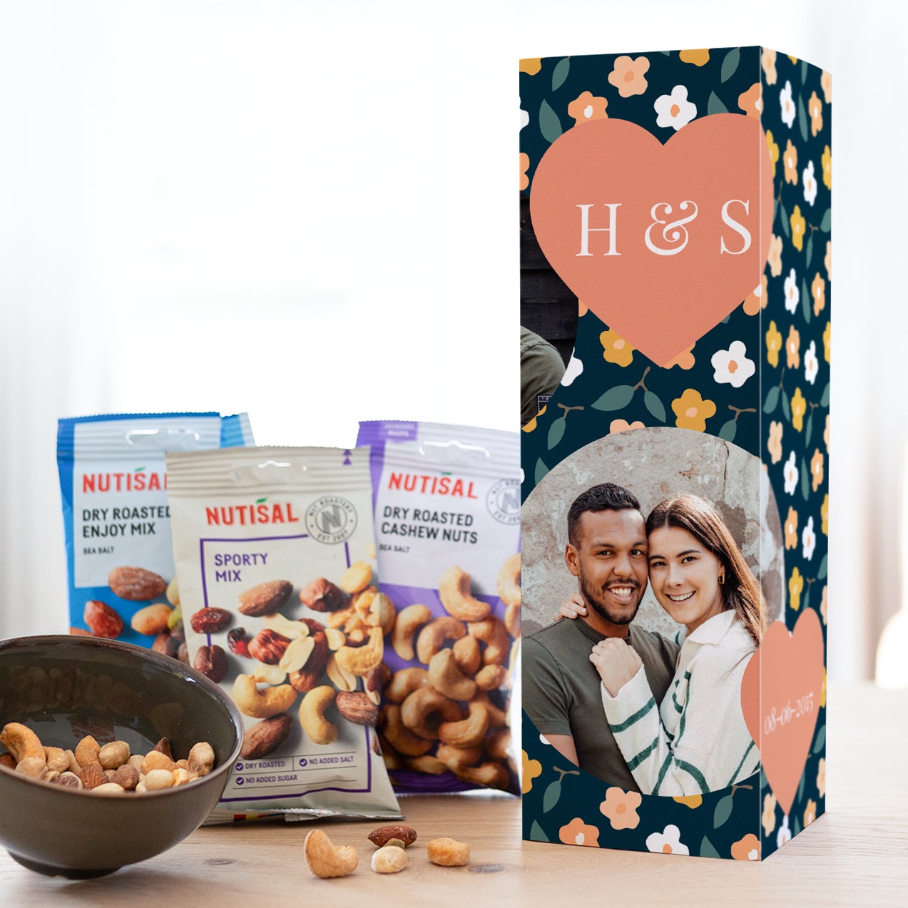 Personalised gift box - Nuts