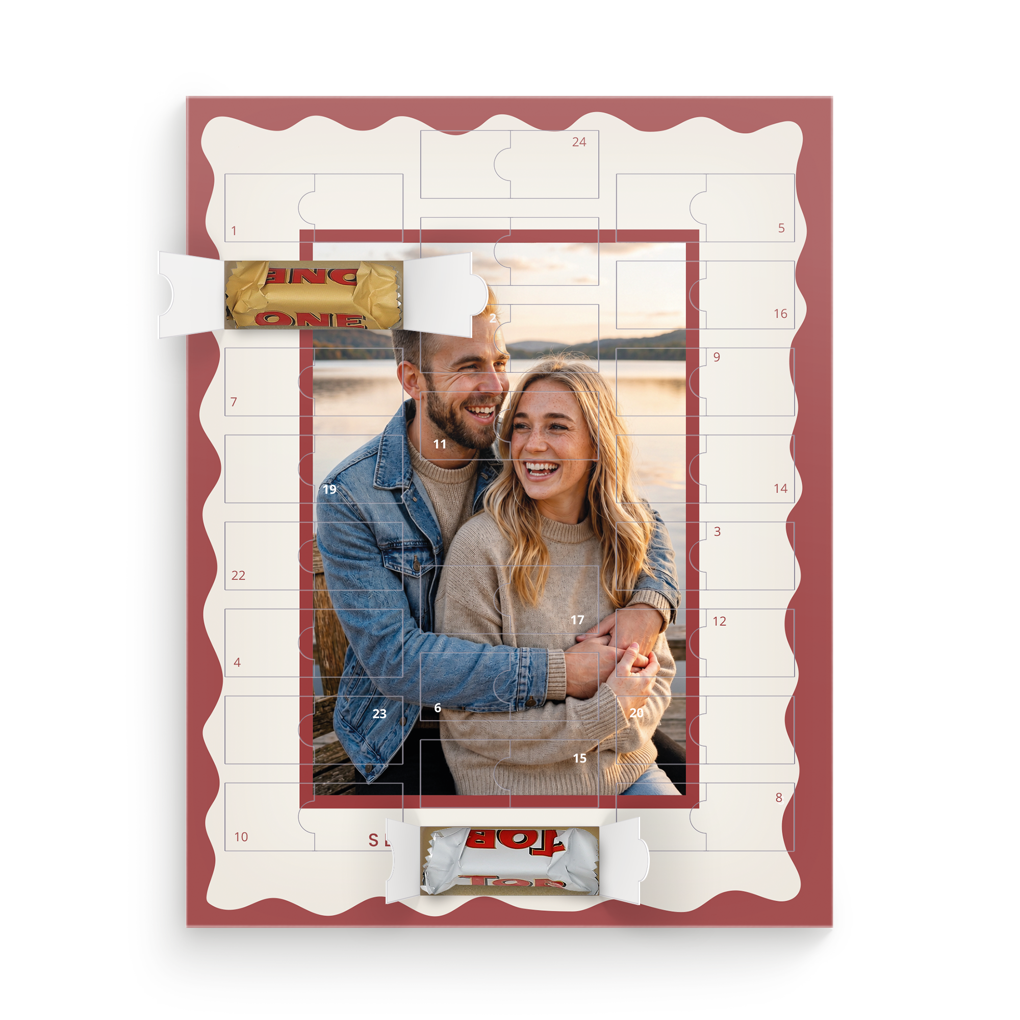 Adventskalender med bilde - Toblerone