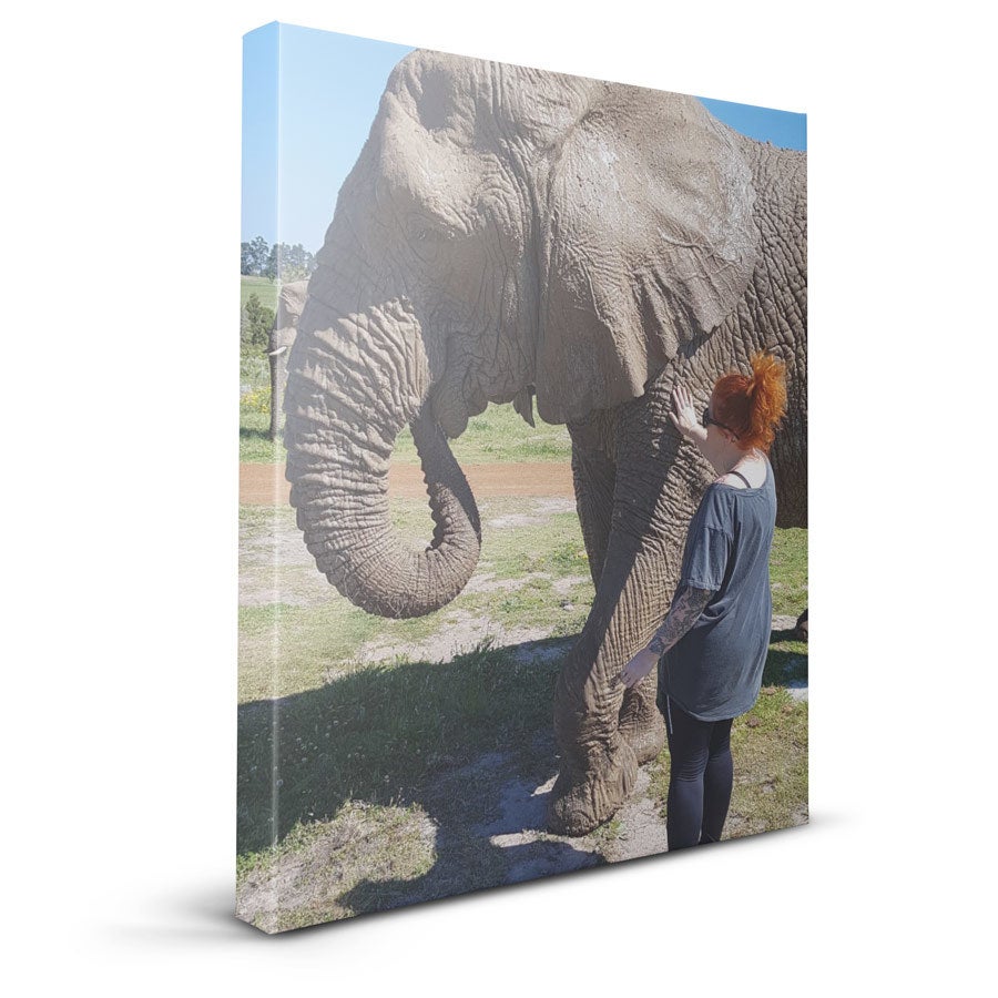 Personalised photo canvas