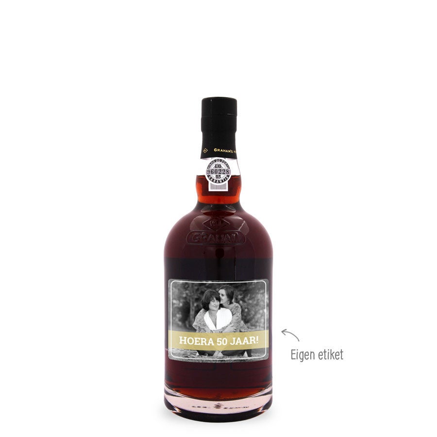 Port met bedrukt etiket - Graham's The Tawny Reserve Port met bedrukt etiket - Graham's The Tawny Reserve