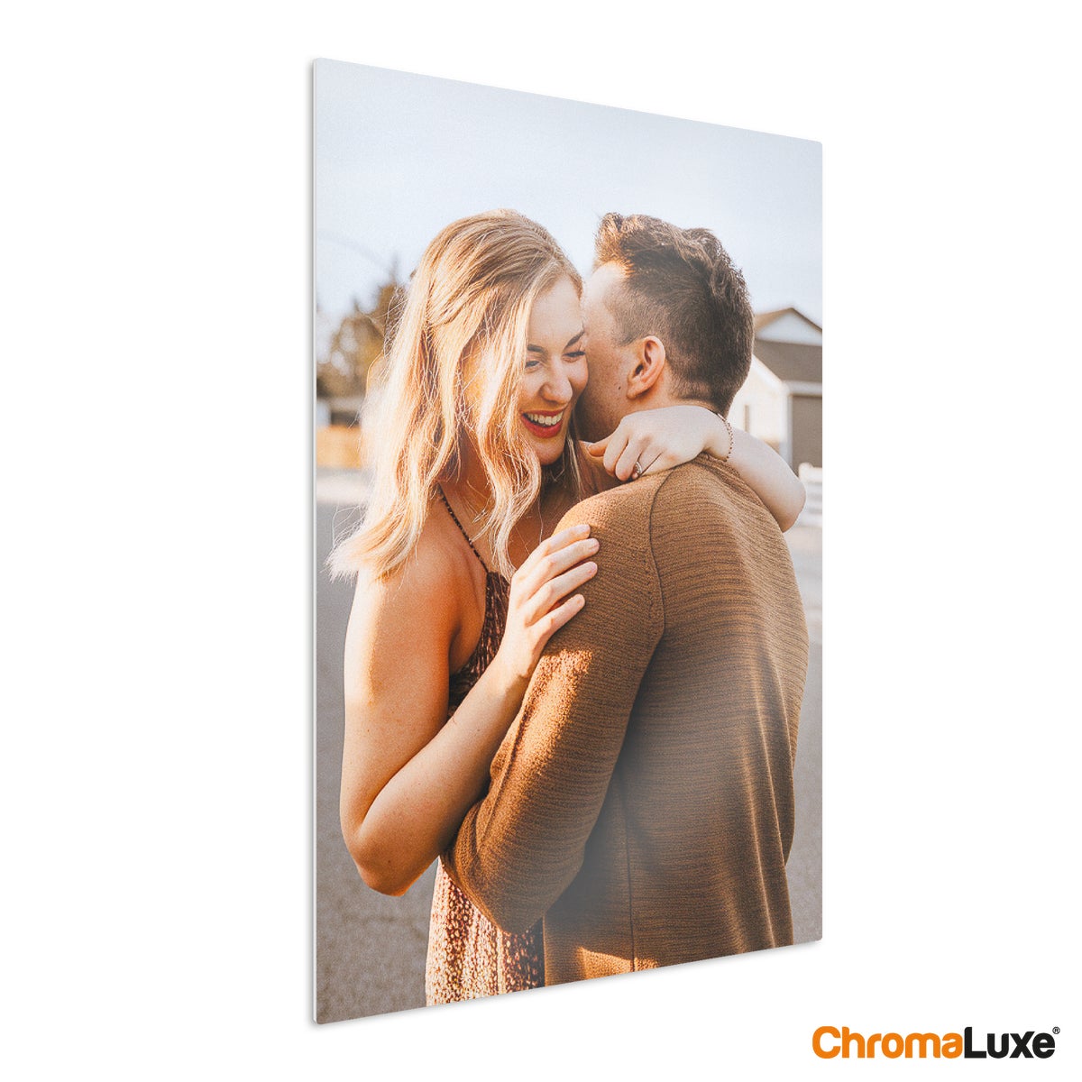 Personlig instacollage Aluminium (hvid) - 40x60cm