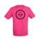 Męska koszulka sportowa - różowa - XL