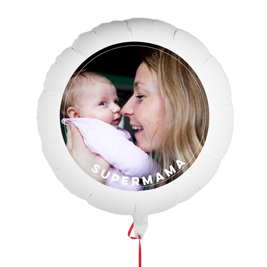 Ballon bedrucken mit Foto - Muttertag Ballon bedrucken mit Foto - Muttertag