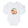 Personalised baby romper - Baby's first Christmas - White - 50/56