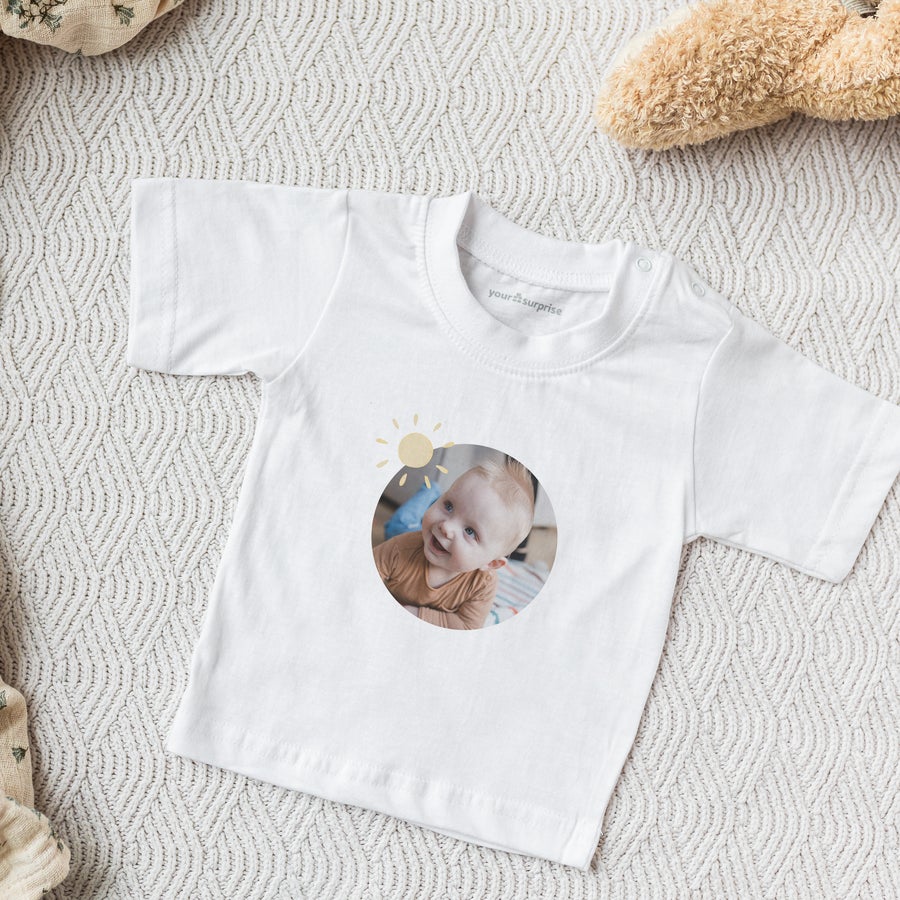 Uittrekken risico Interpersoonlijk Gepersonaliseerd baby shirt bedrukken | YourSurprise