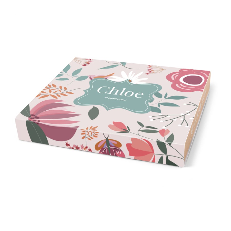 Personalised wildflower seed bombs gift box