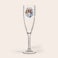 Flûte à champagne plastique personnalisé Flûte à champagne plastique personnalisé